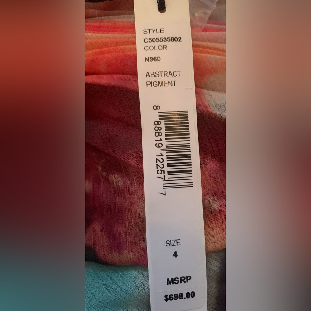 Alice & Olivia Pleated Halter Maxi Dress - Picture 10 of 10